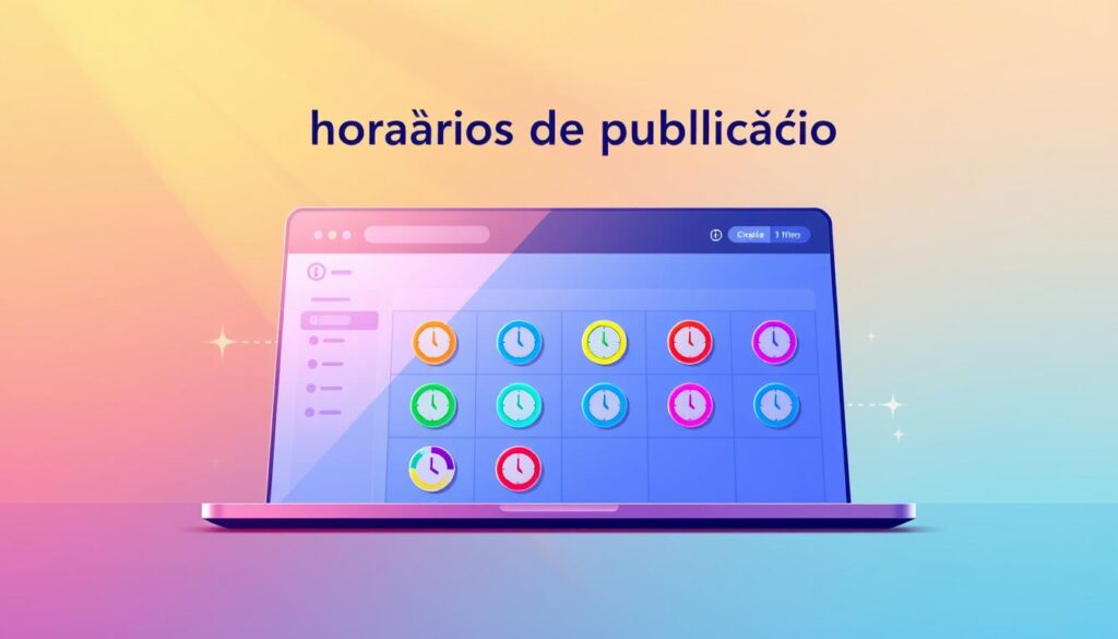 Horários Estratégicos para Publicação